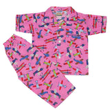 Boys Night Suit - Pink, Kids, Boys Sets And Suits, Chase Value, Chase Value