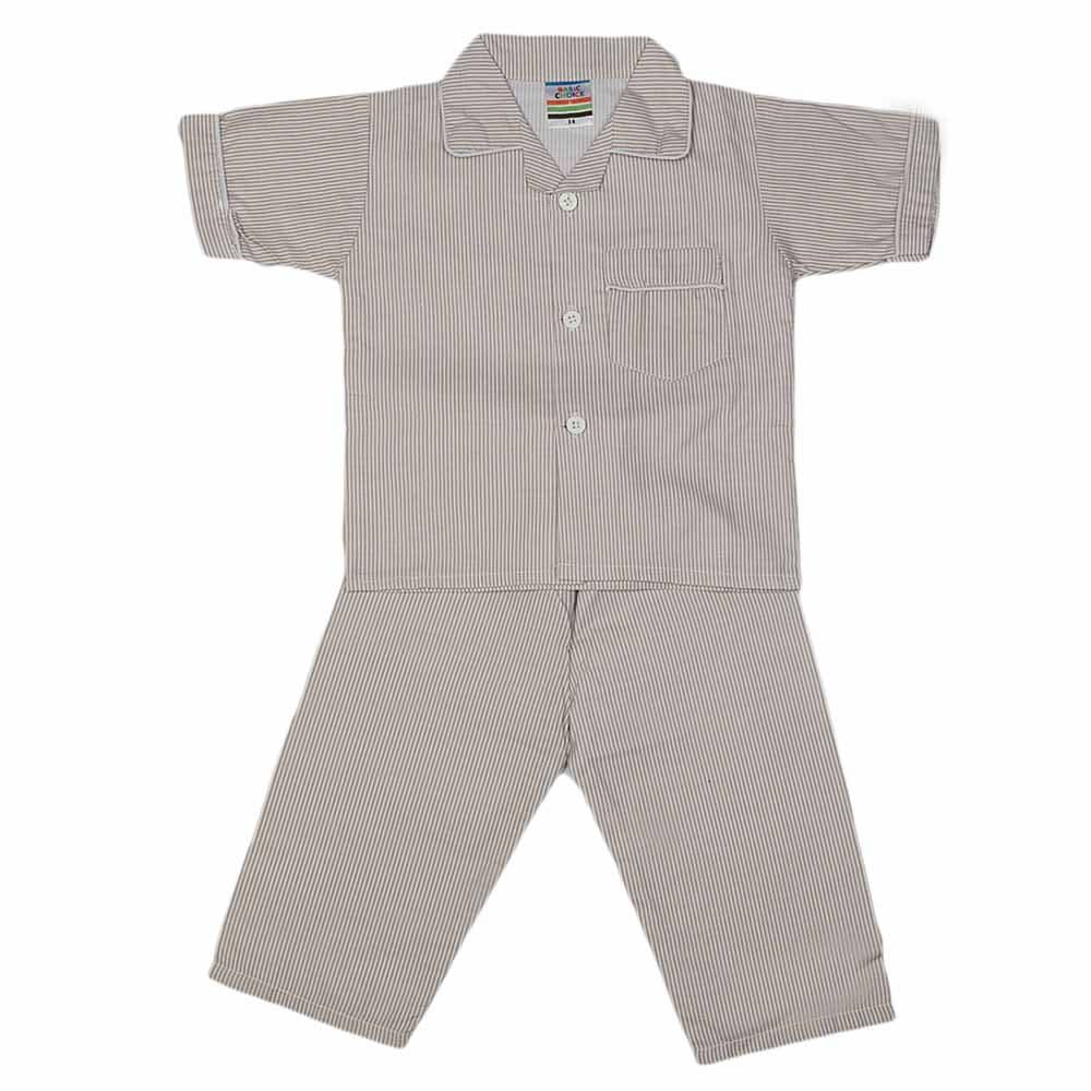 Boys Night Suit - Beige, Kids, Boys Sets And Suits, Chase Value, Chase Value