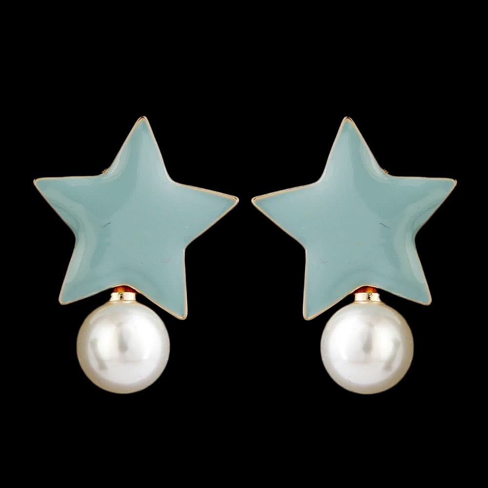 Women's Earring - Light Green, Women, Earrings & Tops, Chase Value, Chase Value