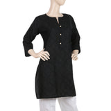 Women's Printed Kurti - Black - C, Women, Ready Kurtis, Chase Value, Chase Value