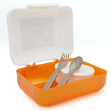 Lunch Box JZ-676 - Orange, Kids, Tiffin Boxes And Bottles, Chase Value, Chase Value