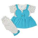 Newborn Girls Half Sleeves Suit - Blue, Kids, Newborn Girls Sets And Suits, Chase Value, Chase Value