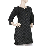 Women's Printed Kurti - Black - A, Women, Ready Kurtis, Chase Value, Chase Value