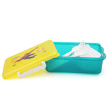 Recta Lunch Box Lock JZ-976 - Yellow, Kids, Tiffin Boxes And Bottles, Chase Value, Chase Value
