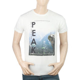 Men's Half Sleeves T-Shirt - White, Men, T-Shirts And Polos, Chase Value, Chase Value