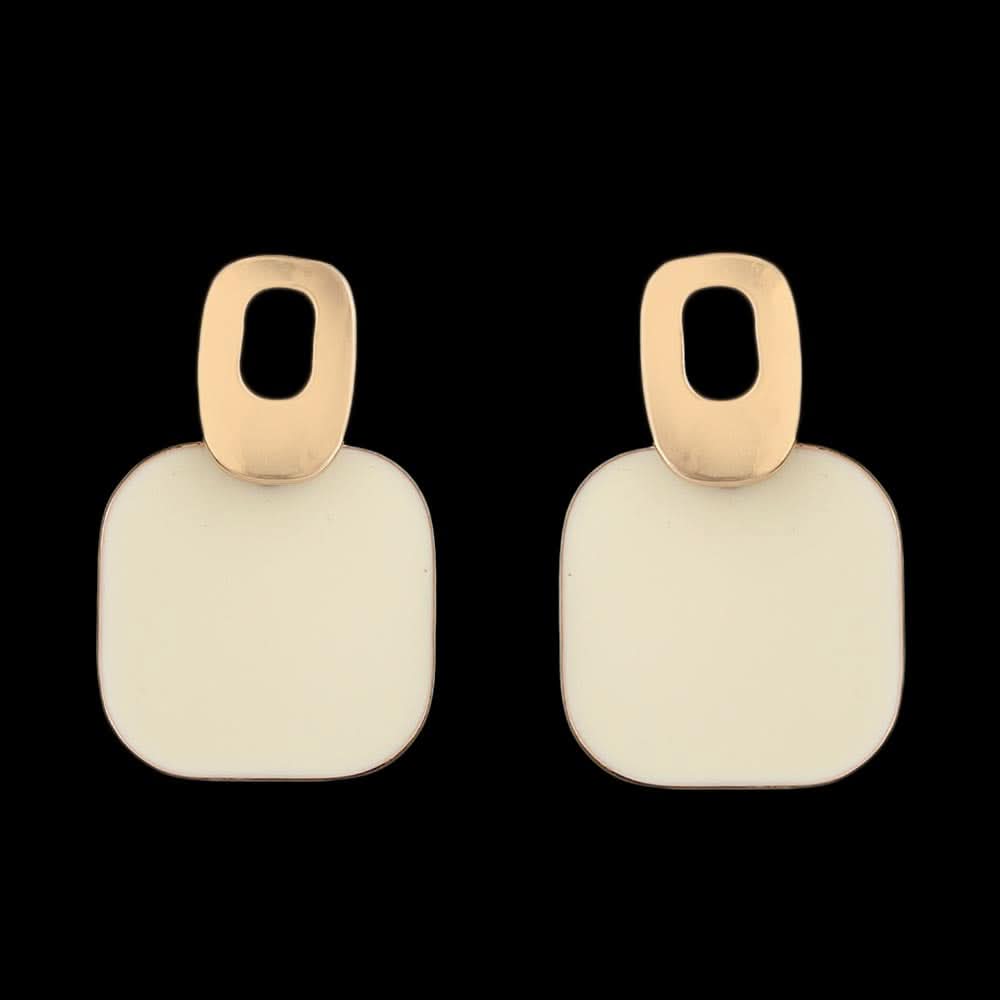 Women's Ear Tops - Off White, Women, Earrings & Tops, Chase Value, Chase Value