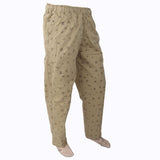 Men's Printed Trouser - Beige, Men, Lowers And Sweatpants, Chase Value, Chase Value