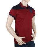 Men's Half Sleeves Polo Shirt - Maroon, Men, T-Shirts And Polos, Chase Value, Chase Value