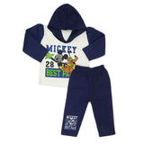 Newborn Girls Polar Full Sleeves Suit 8891 - Navy Blue, Kids, New Born Girls Sets And Suits, Chase Value, Chase Value