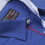 Men's Business Casual Full Sleeves Plain Shirt -A - Navy Blue, Men, T-Shirts And Polos, Chase Value, Chase Value