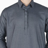 Eminent Men's Trim Fit Kameez Shalwar Suit - Dark Grey, Men's Shalwar Kameez, Eminent, Chase Value