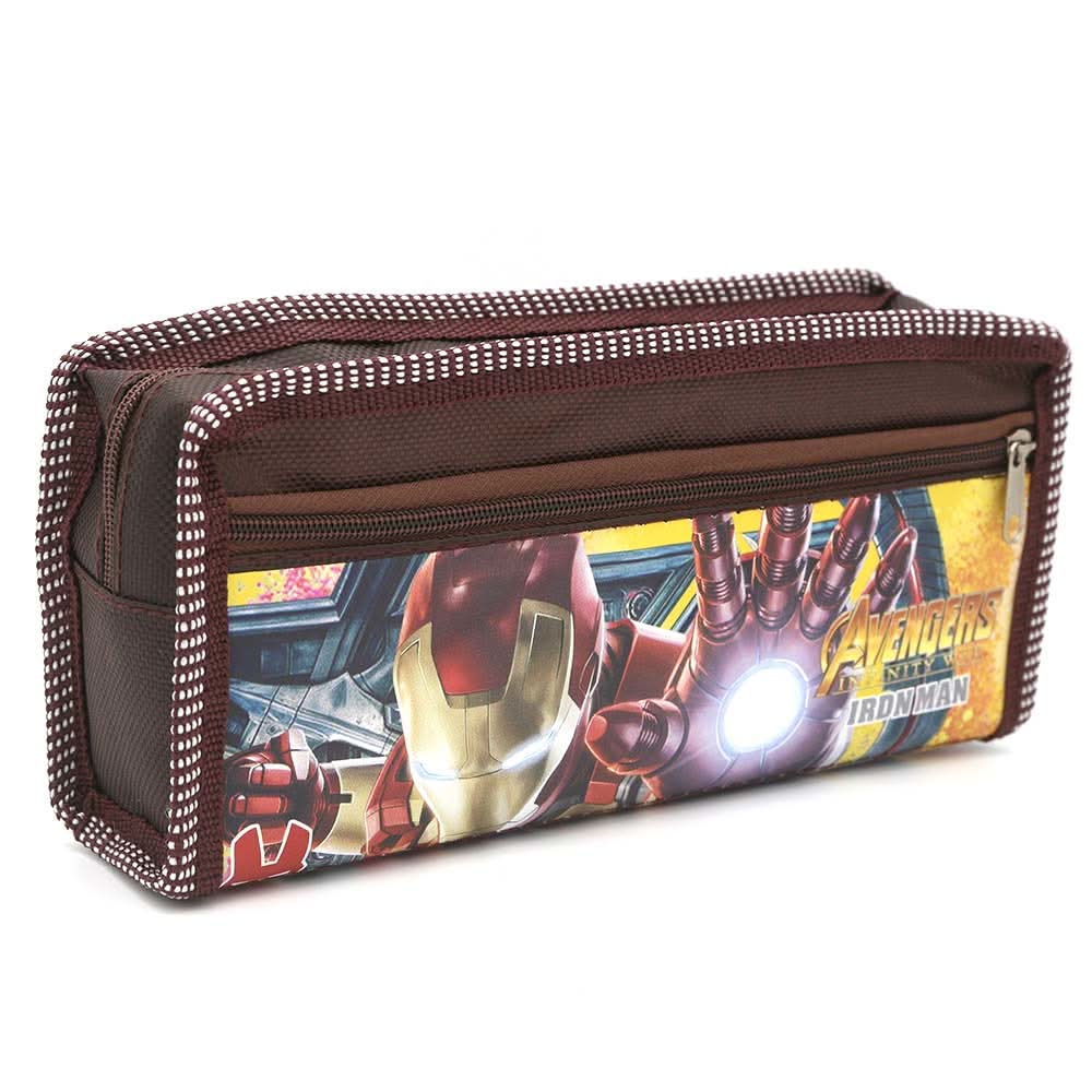 Avengers Pencil Pouch - Coffee, Kids, Pencil Boxes And Stationery Sets, Chase Value, Chase Value