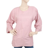 Women's Front Belt Western Top - Pink, Women, T-Shirts And Tops, Chase Value, Chase Value
