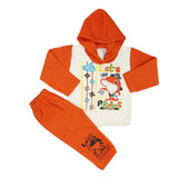 Newborn Boys Polar Full Sleeves Suit 8868 - Rust, Kids, New Born Boys Sets And Suits, Chase Value, Chase Value