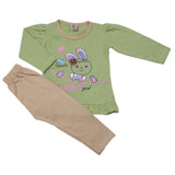 Girls Pajama Suit - Light Green, Kids, Girls Sets And Suits, Chase Value, Chase Value