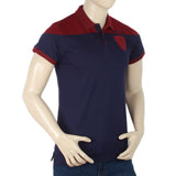 Men's Half Sleeves Polo Shirt - Navy Blue, Men, T-Shirts And Polos, Chase Value, Chase Value