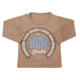 Boy's Full Sleeves T-Shirt - Olive Green, Kids, Boys T-Shirts, Chase Value, Chase Value
