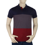 Men's Half Sleeves Polo Shirt - Navy Blue, Men, T-Shirts And Polos, Chase Value, Chase Value