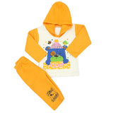 Newborn Boys Polar Full Sleeves Suit 8872 - Orange, Kids, New Born Boys Sets And Suits, Chase Value, Chase Value