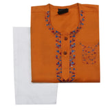 Newborn Boys Shalwar Suit - Mustard, Kids, Newborn Boys Shalwar Suits, Chase Value, Chase Value