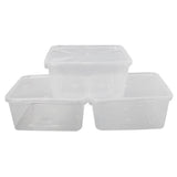 Plastic Container 1.5Ltr 3Pc, Home & Lifestyle, Storage Boxes, Chase Value, Chase Value