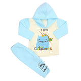 Newborn Girls Polar Full Sleeves Suit 8895 - Light Blue, Kids, New Born Girls Sets And Suits, Chase Value, Chase Value