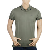 Eminent Men's Half Sleeves Polo T-Shirt - Dusty Olive, Men, T-Shirts And Polos, Eminent, Chase Value