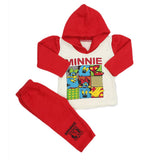 Newborn Girls Polar Full Sleeves Suit 8891 - Red, Kids, New Born Girls Sets And Suits, Chase Value, Chase Value