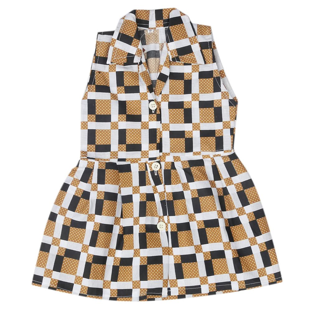 Girls Woven Frock - Z26, Kids, Girls Frocks, Chase Value, Chase Value