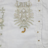 Girls Embroidered 3Pcs Shalwar Suit - White, Girls Shalwar Kameez, Chase Value, Chase Value