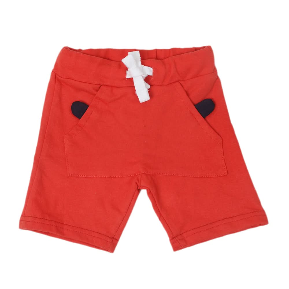 Boys Ear Shorts - Orange, Kids, Boys Shorts, Chase Value, Chase Value