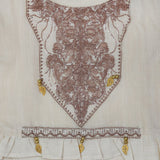 Girls Embroidered 3Pcs Shalwar Suit - Beige, Kids, Girls Sets And Suits, Chase Value, Chase Value