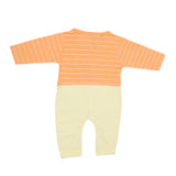 Newborn Boys Full Sleeves Romper 44007 - Orange, Kids, New Born Boys Rompers, Chase Value, Chase Value