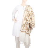 Women's Shawl - White, Women, Shawls And Scarves, Chase Value, Chase Value