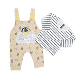 Newborn Boys Full Sleeves Romper 44016 - Beigh, Kids, New Born Boys Rompers, Chase Value, Chase Value