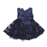 Girls Fancy Frock Navy Blue, Kids, Girls Frocks, Chase Value, Chase Value
