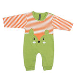 Newborn Boys Full Sleeves Romper 44031 - Green, Kids, New Born Boys Rompers, Chase Value, Chase Value