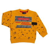 Boys Sweat Shirt - Mustard, Boys Hoodies & Sweat Shirts, Chase Value, Chase Value