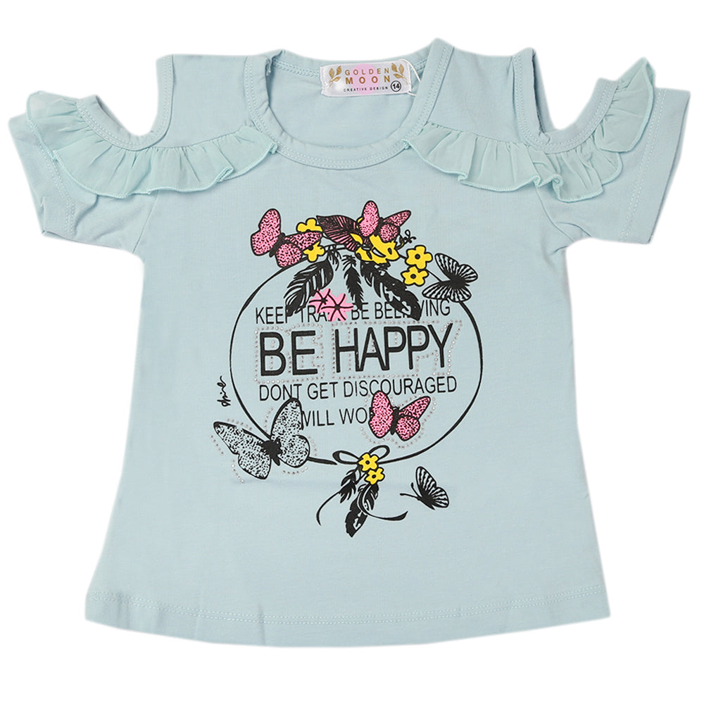 Girls T-Shirts - Light Blue, Girls T-Shirts, Chase Value, Chase Value