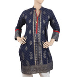 Women's Doriya Printed Kurti - Navy Blue, Women, Ready Kurtis, Chase Value, Chase Value
