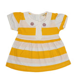 Newborn Baby Frock - Yellow, Kids, NB Girls Frocks, Chase Value, Chase Value