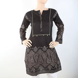 Women's Plain Kurti - Black, Women, Ready Kurtis, Chase Value, Chase Value