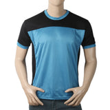 Men's Half Sleeves T-Shirt - Blue, Men, T-Shirts And Polos, Chase Value, Chase Value