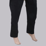 Women's Bottom Embroidered Trouser - Black, Women, Pants & Tights, Chase Value, Chase Value