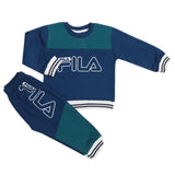 Boys 2Pcs Full Sleeves Suit - Navy Blue, Boys Sets & Suits, Chase Value, Chase Value