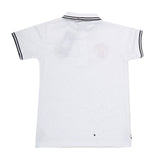 Boys Half Sleeves Polo T-Shirt - White, Kids, Boys T-Shirts, Chase Value, Chase Value