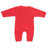 Newborn Boys Full Sleeves Romper - Red, Kids, New Born Boys Rompers, Chase Value, Chase Value