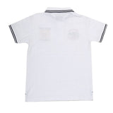 Boys Half Sleeves Polo T-Shirt - White, Kids, Boys T-Shirts, Chase Value, Chase Value