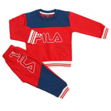 Boys 2Pcs Full Sleeves Suit - Red, Boys Sets & Suits, Chase Value, Chase Value
