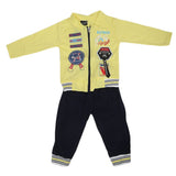 Boys Full Sleeves 3 Piece Suit - Yellow, Kids, Boys Sets And Suits, Chase Value, Chase Value
